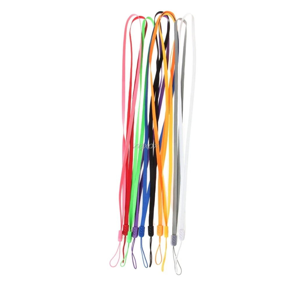 

OOTDTY 44cm Long Neck Lanyard Strap Rope For Cell Phone USB Flash Drive Key ID Card Badge