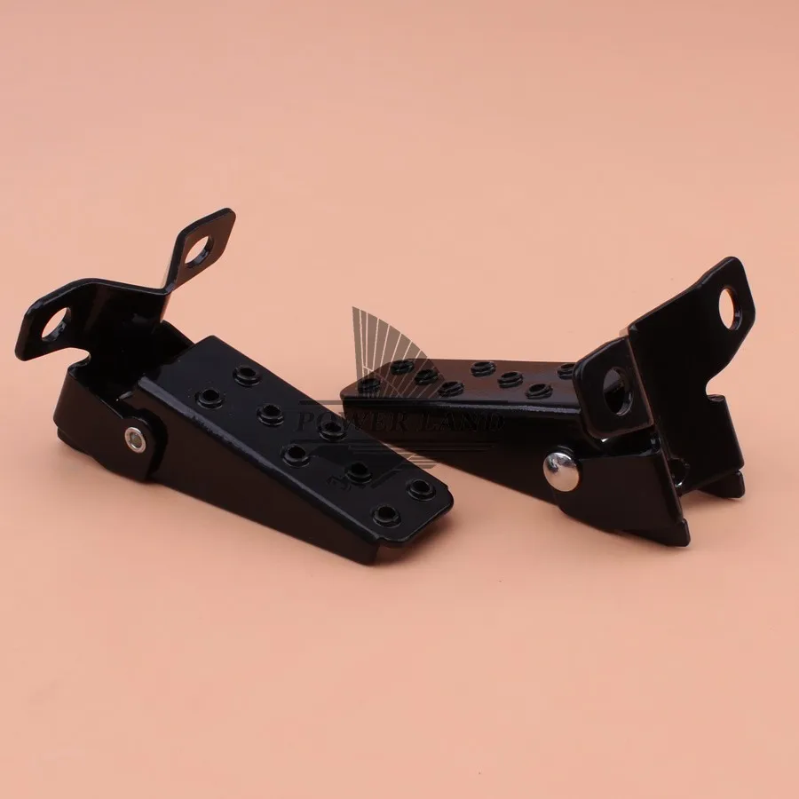 Color : Black BMD-Store 1 Pair Universal 8mm Aluminum Motorcycle Passenger Rear Foot Pegs Pedals Footrests For Honda Suzuki Yamaha Modification Parts,