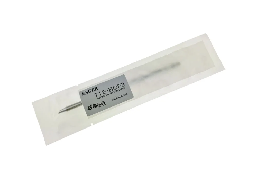 KSGER T12-BCF3 Electronic Soldering Tips 220v 70W Solder Iron FX-951 Soldering Station Welding Tools T12 Handle Lead-Free (15)