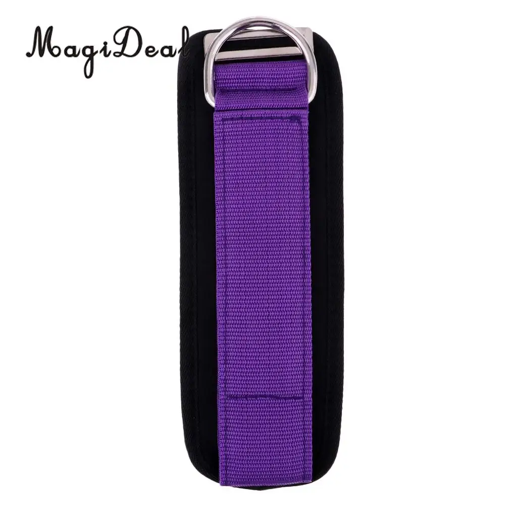 MagiDeal Ankle Anchor Strap D-ring Gym Leg Pulley Strap Lifting Fitness Exercise Strength Ankle Strap Belt Training Equipment