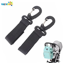 2 uds ganchos de cochecito de bebé silla de ruedas cochecito para niños gancho colgador de bolsa cochecito de bebé Clip de la bolsa de compras accesorios para cochecito