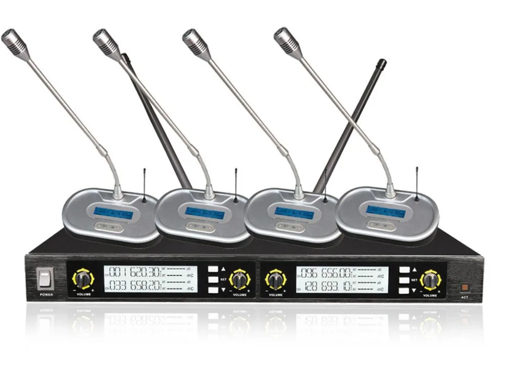 A professional Conference Microphone System with low profile and high