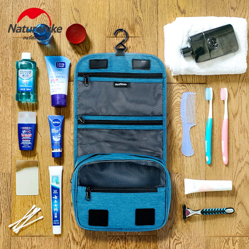 

NatureHike Toiletry Bag Multifunction Cosmetic Bag Portable Makeup Pouch Waterproof Travel Hanging Organizer Bag
