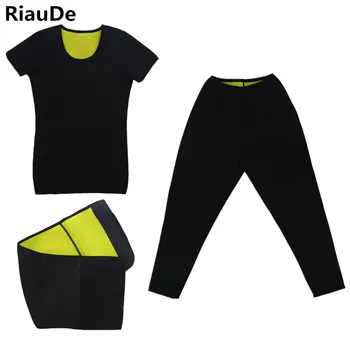 

Slimming Shirt Body Shapers Pants Men Shapers New Belt Neoprene Sweat Sauna Shaper Fitness T-Shirt Pants Waist Trainer Shapewear
