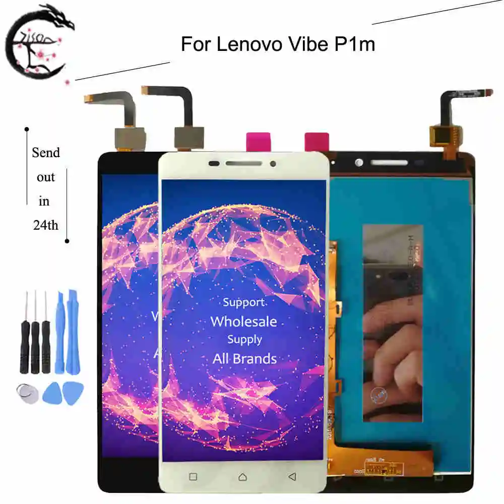 

5.0" New LCD For Lenovo Vibe P1m P1ma40 P1mc50 LCD Display Screen Touch Sensor Digitizer Assembly For LENOVO P1m Display Tools