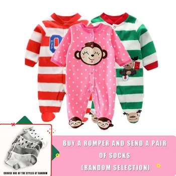 

Lawadka Baby Rompers Polar Fleece Baby Boy Clothes Christmas Newborn Clothing Winter Baby 0-3 Months Girls Clothes