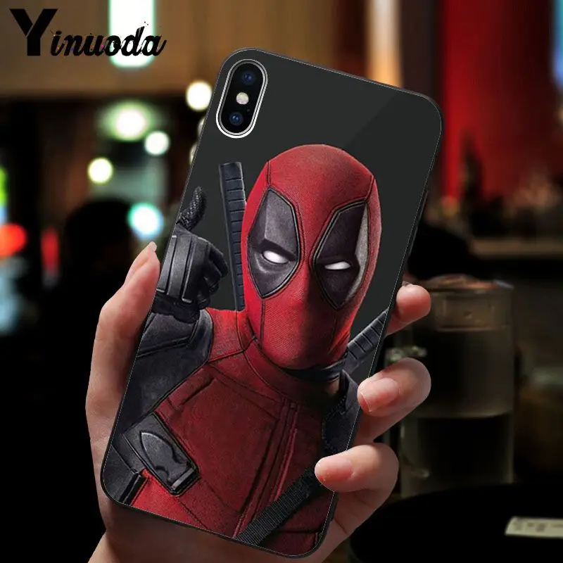 Yinuoda Deadpool2 جديد وصل عالية الجودة الفاخرة جراب هاتف ل أبل فون 8 7 6 6 S زائد X XS ماكس 5 5 S SE XR الهواتف المحمولة Yinuoda Deadpool2 جديد وصل عالية الجودة الفاخرة جراب هاتف ل أبل فون 8 7 6 6 S زائد X XS ماكس 5 5 S SE XR الهواتف المحمولة