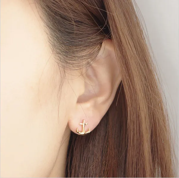Online 10pairs Retro Anchor Earrings Sailors Love Stud Online 10pairs Retro Anchor Earrings Sailors Love Stud Silver Gold Plating Jewelry Whole Free Shipping Aliexpress Mobile