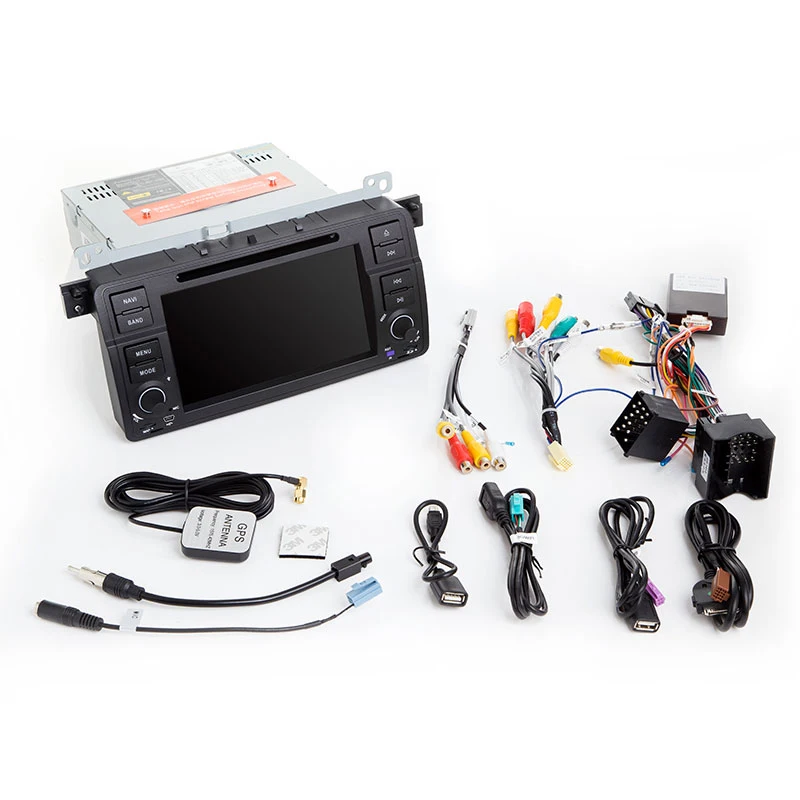 Best Xonrich 1 Din Android 9.0 Car DVD Player For BMW E46 M3 Rover 75 Coupe Navigation Radio GPS Multimedia 318/320/325/330/335 Audio 4