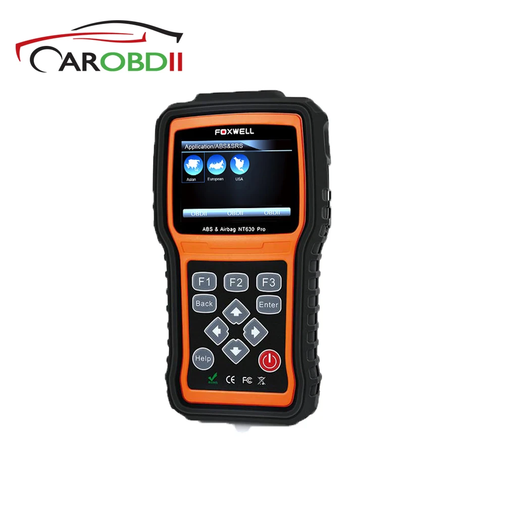 

NT630 Pro FOXWELL Automotive Scanner ABS SRS/Airbag OBD2 Code Reader Engine SAS Steering Wheel Angle Sensor Auto Diagnostic