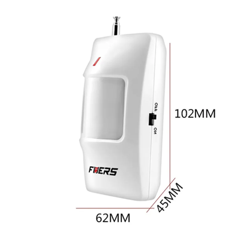 FUERS Drahtlose PIR Sensor Motion Detektor 433 Mhz Alarm Sensoren Für Wireless GSM/PSTN Auto Dial Home Security Alarm system FUERS Drahtlose PIR Sensor Motion Detektor 433 Mhz Alarm Sensoren Für Wireless GSM/PSTN Auto Dial Home Security Alarm system