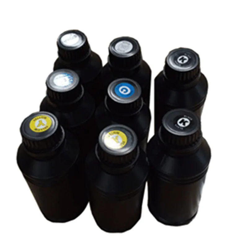 500ml / bottle UV curing ink for China uv flatbed printersin Printer
