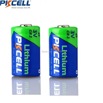 

2PCS*PKCELL 850mAh CR2 15270 CR15H270 3V Lithium Battery