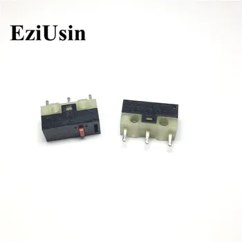 

EziUsin 100pcs 12.8*6.5 Mouse Switch Without Interrupteur Touch Micro Mini Square Reset Button No Handle WK-003