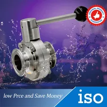 3 шт. медицина и больница бабочка затвор вентеля зажим типа DN19* 1,5 пивоваренный молочный продукт