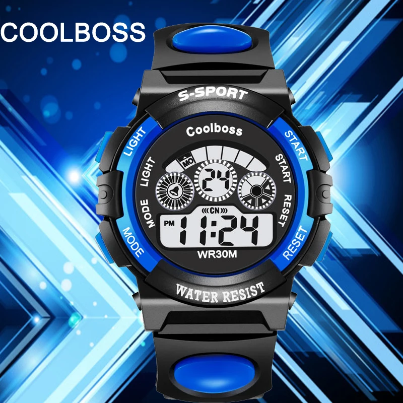 COOLBOSS 2018 Sport Student Children Watch Kids Watches