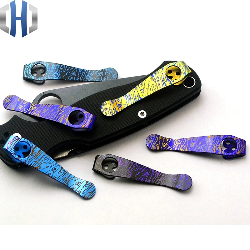 C81 Back Clip Spider C10 Titanium Alloy Knife Clip Pocket Clip