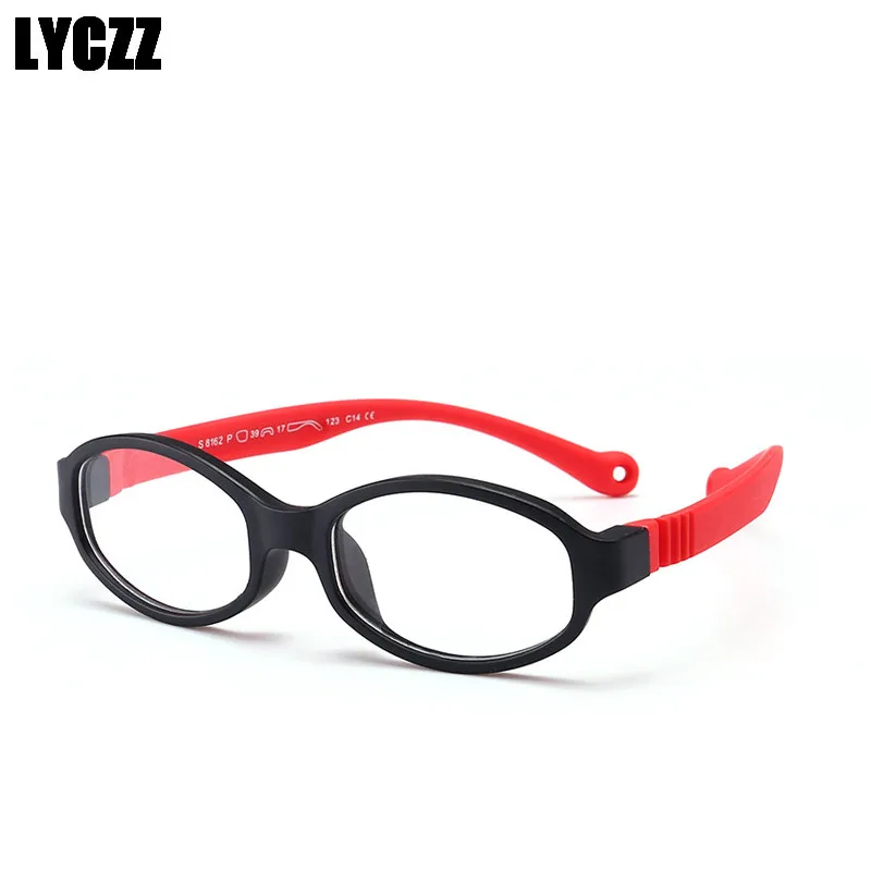 LYCZZ Оправа для детских очков для женские очки оптический глаз очки обувь мальчиков гибкие рецепт розовый дети оправы очков