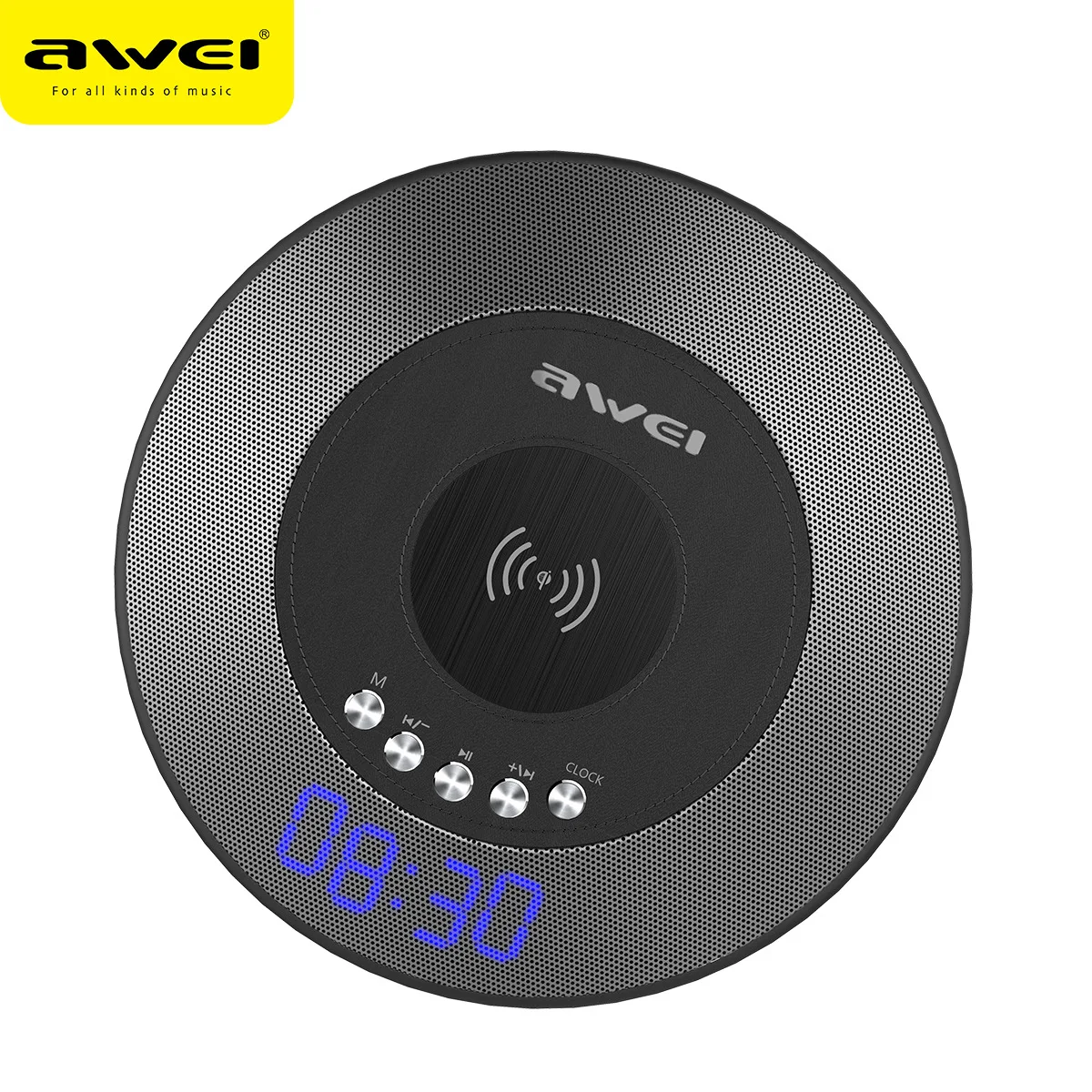 

Awei Bluetooth Speaker columns with Wireless Charger Mini Portable loudSpeakers Waterproof Sound Box Y290