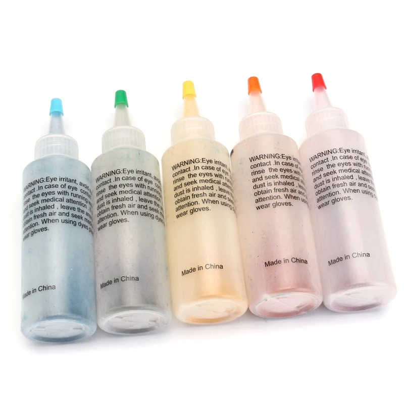 KiWarm DIY 5 шт. один шаг Tie Dye Kit активированный краситель+ шт. 40 шт. резинки+ 4 пары перчатки для ткани текстильные перманентные DIY краски