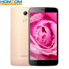 HOMTOM HT17 5.5 pouce Android 6.0 Smartphone Quad Core MTK6737 1 GB 8 GB 2MP 8MP Caméra 3000 mAh D’empreintes Digitales Mobile Téléphone