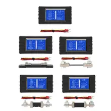 DC 0-200V 0-300A Battery Tester Voltmeter Ampmeter Power Impedance Capacity Energy Time Meter 50A/100A/200A/300A Multimeter