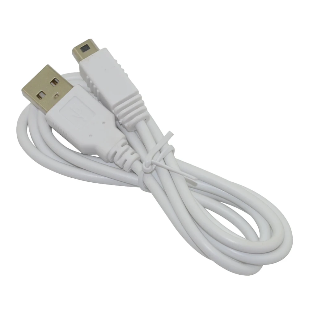 Wii U 게임패드 컨트롤러용 고품질 흰색 USB 충전기 데이터 전원 충전 케이블