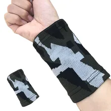 Камуфляж напульсник на запястье открытый баскетбол волейбол Спорт Фитнес браслет аксессуары для гимнастики