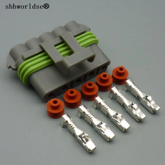 Shhworldsea 2 8mm 5 Pin Auto Housing Plug Waterproof Wire Harness Cable Connector 1841 Automotive Plug Electric Connector Cables Adapters Sockets Aliexpress