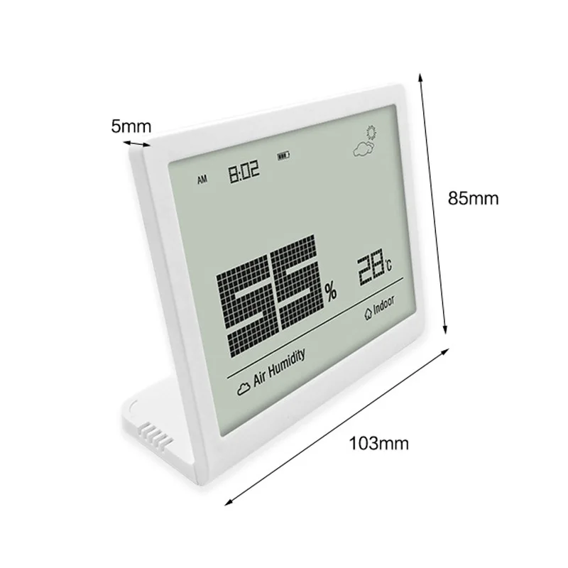 EAAGD цифровой термометр-гигрометр, комнатный термометр-монитор влажности, измеритель температуры и влажности, для домашней теплицы
