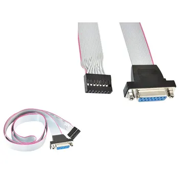 

0.5M-1.5M panel mount to 16Pin header PCB motherboard Game port DB 15pin female