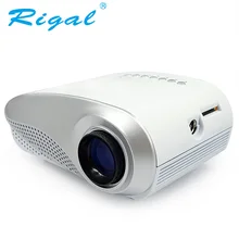 Rigal Projector RD802 Classics LED MINI Projector 200Lumens Beamer for TV Movie Video Home Cinema HDMI USB VGA AV ATV Projetor