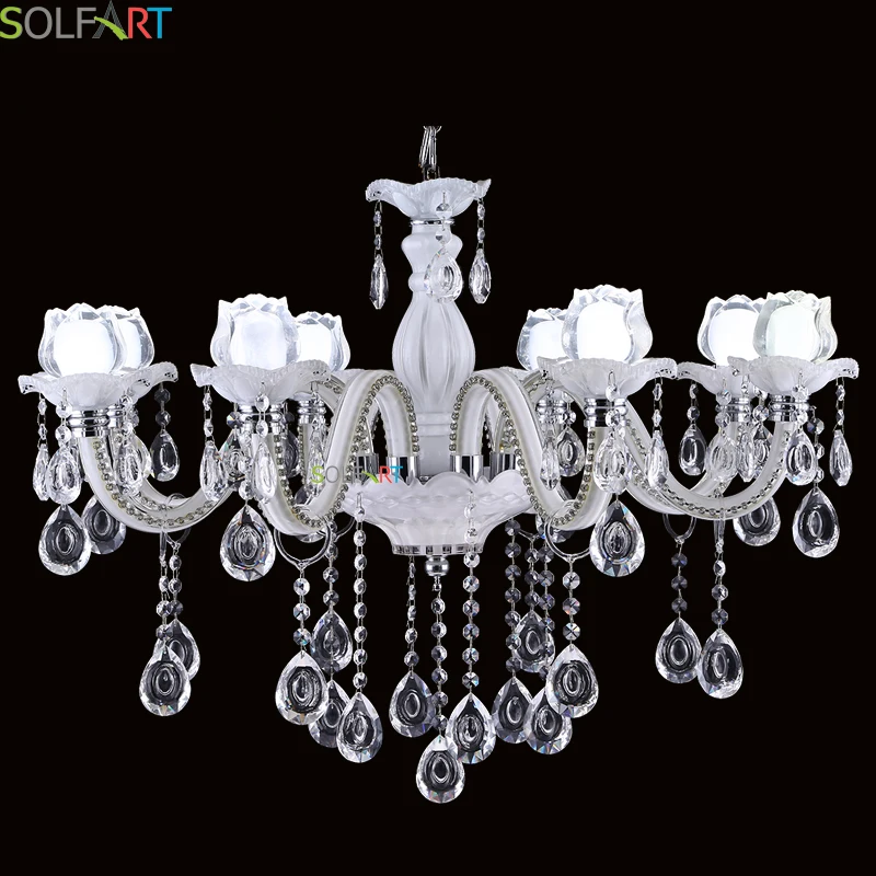 Magnificent Chandelier Online Shopping magnificent crystal chandeliers by marchetti Solfart Chandeliers Modern Design White Flower Handmade Glass With Hanging K9 Crystal Led 6 Lights Chandeliers Magnificent Chandelier Online Shopping this beautiful chandelier is trimmed with empress crystaltm this magnificent chandelier is dressed with crystal crystal chandelier nothing is quit Solfart Chandeliers Modern Design White Flower Handmade Glass With Hanging K9 Crystal Led 6 Lights Chandeliers