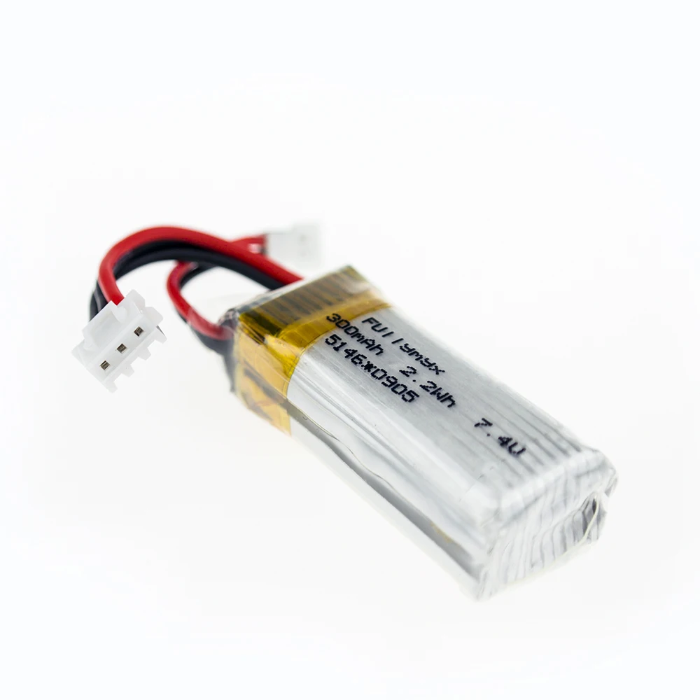 5 шт. 7 4 в 300 мАч 30c Li Po батарея для WLtoys F959 самолет запчасти|li-po battery|7.4v 300mahbatteries 7.4v |