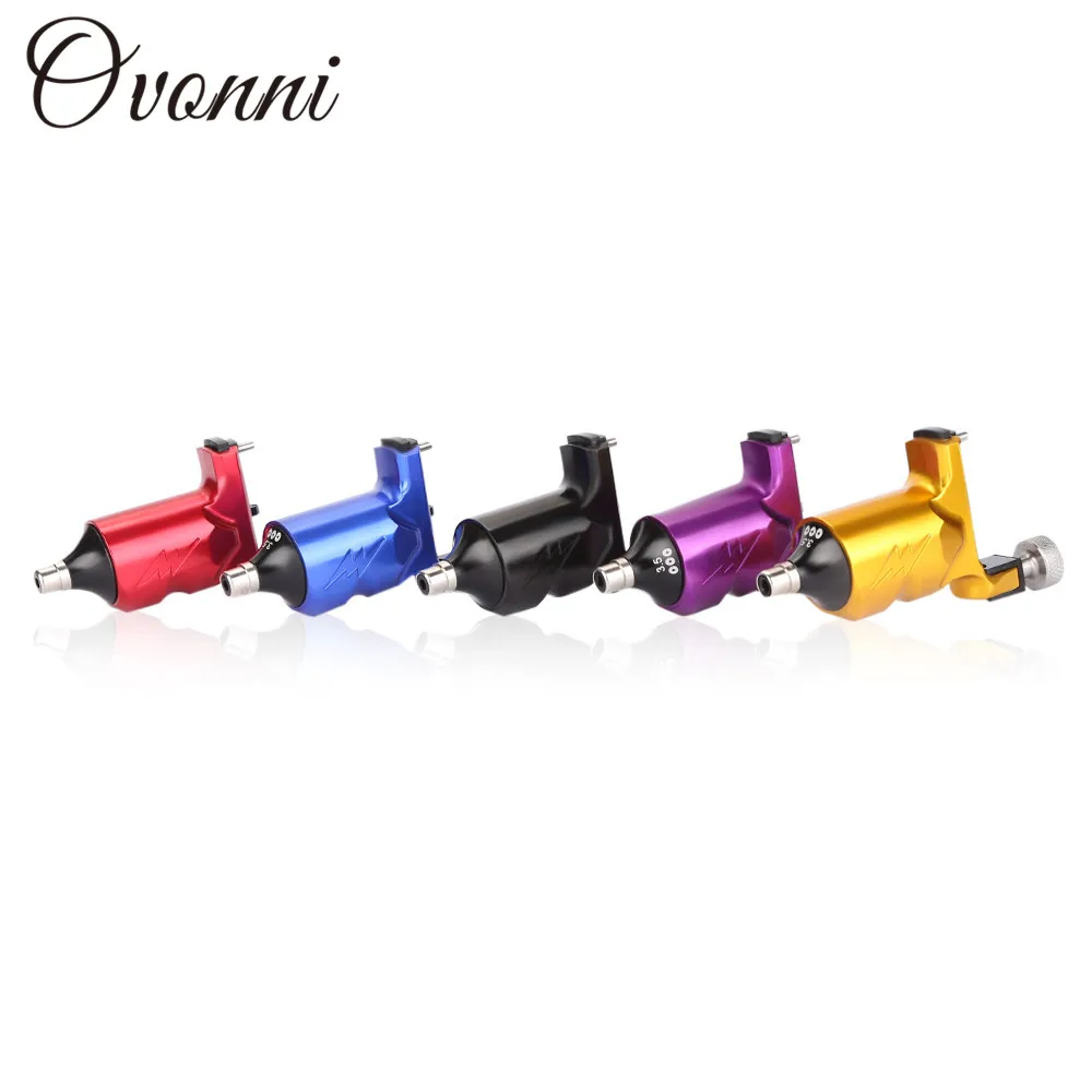 

Five Colors RCA Rotary Tattoo Machine Gun Import Motor Shader Liner Electric Tattoo Gun Accessories Body Art Tool