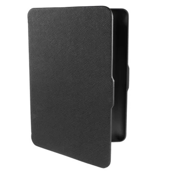 

MOOL Hot 2 Packs Sale Magnetic PU Leather Cover Case slim for Amazon Kindle Paperwhite (Cross pattern, Black)