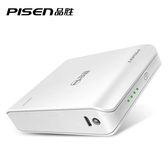 Pisen 10000mah портативное зарядное устройство для мобильного c LED Светодиодном фонариком для Смартфона айфон,Samsung HTC Huawei Xiaomi