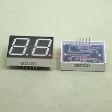 (10 шт./лот) 10 Pins 8021BR 0.8 Дюймов 2 Цифры 7 Сегмент Red СВЕТОДИОДНЫЙ Дисплей Общим Анодом Цифровой дисплей