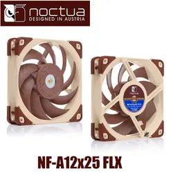 Noctua NF-A12x25 FLX 120x120x25 мм 3 P ШИМ 2000 об./мин. 12 см 120 мм компьютер чехол вентилятор Процессор охлаждения Cooler теплоотвода вентилятор радиатора