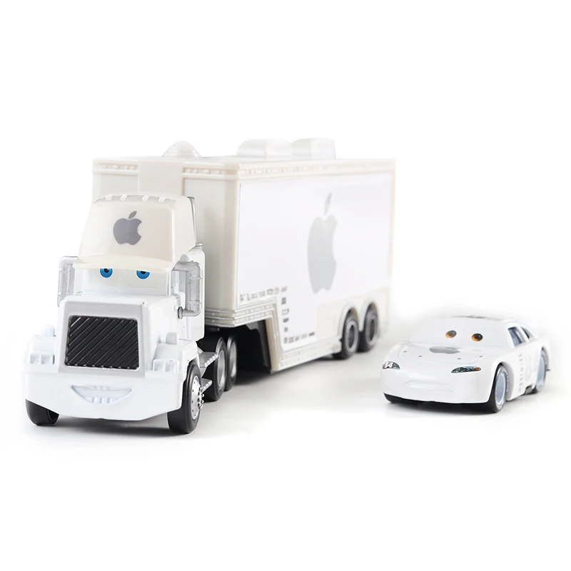 Disney Pixar Cars 3 Cars 2 Jackson Storm Mack Uncle Truck игрушки из АБС-пластика, литые под давлением 1:55, свободные, абсолютно новые