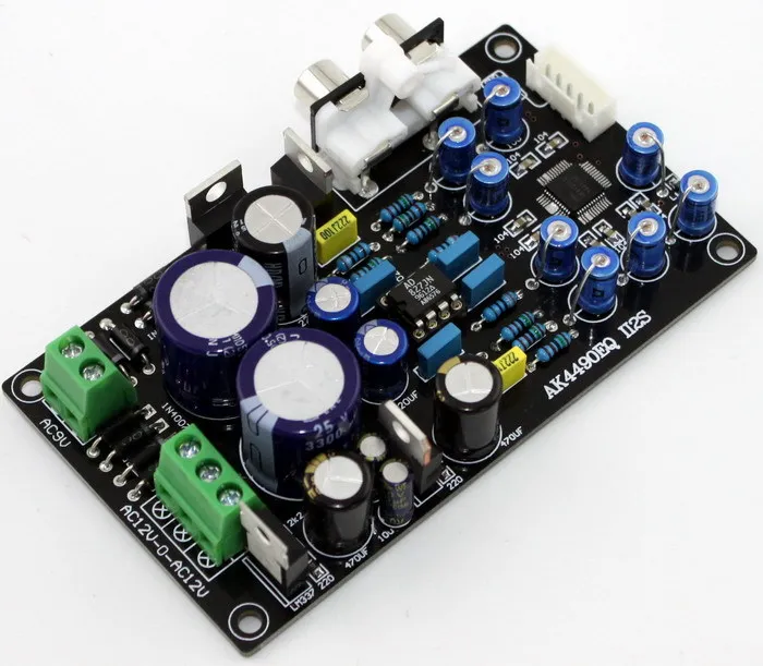 Доставка Frss Плата декодера ЦАП AK4490EQ AK4490 II2S/AC15V 0 AC15V(15 Вт) AC9V 10 Вт|dac board|board boardc c |