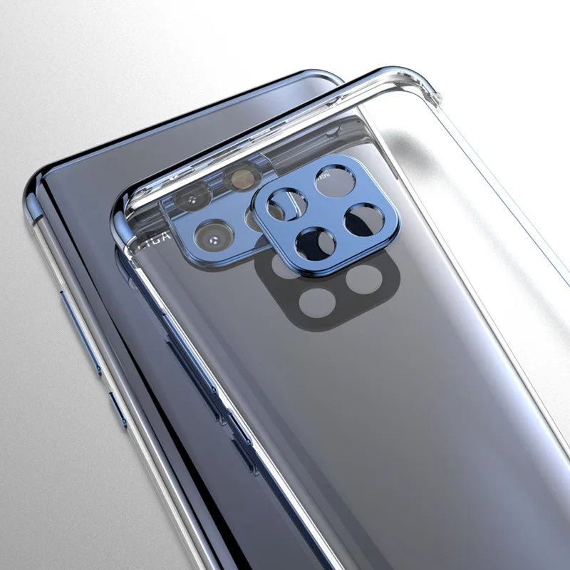 

Elec-Plating Case for Huawei Mate 20 Lite Pro Case Plating Soft TPU Transparent Anti-shock Cover for Huawei Mate 20 Mate10 Shell