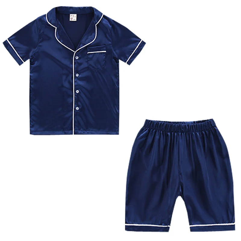 2018 Boys Clothing Pajama Kids Pijamas Pyjama Baby Summer Pajamas Set