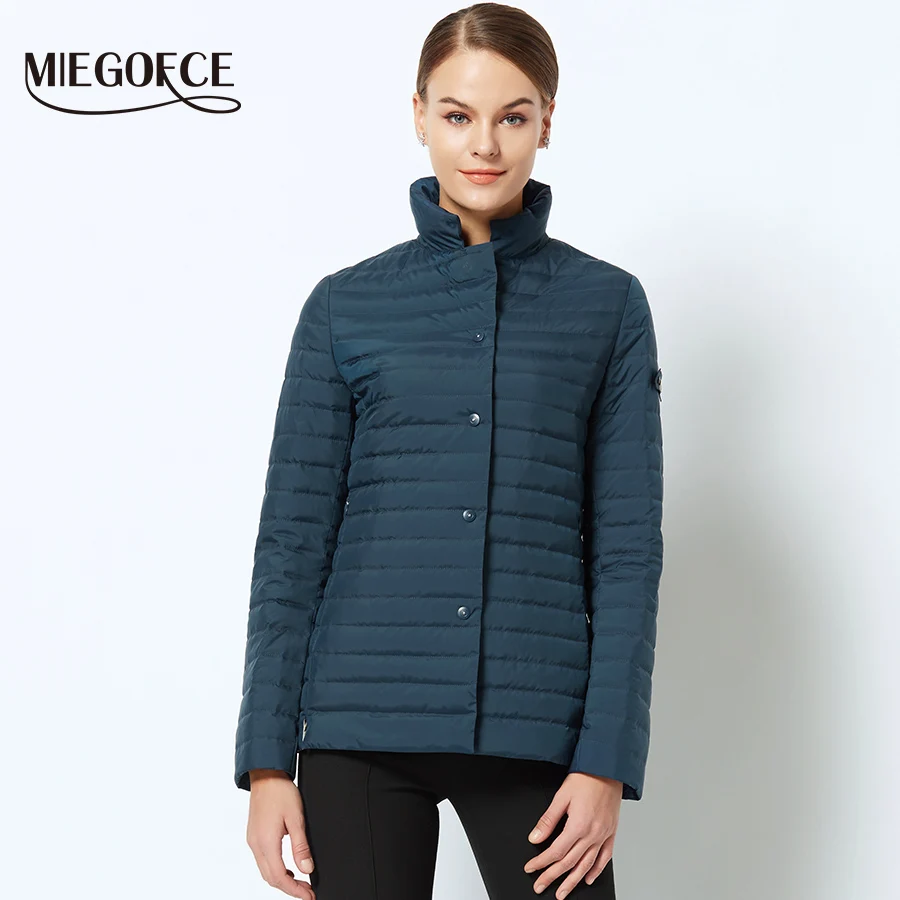 

MIEGOFCE 2019 New Spring Collection of Jacket Stylish Windproof Women's Parka Coat Female Spring Jacket Coat Women Quilted Coat
