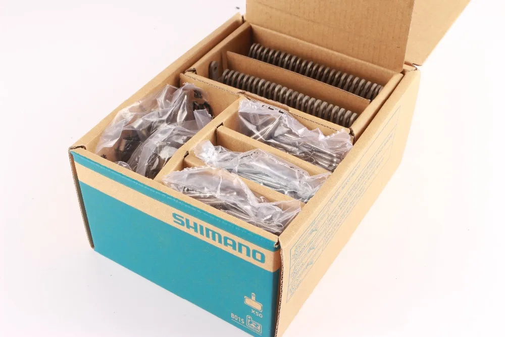 25 пар/50 пар оригинальных тормозных колодок SHIMANO B01S MTB для Acera
