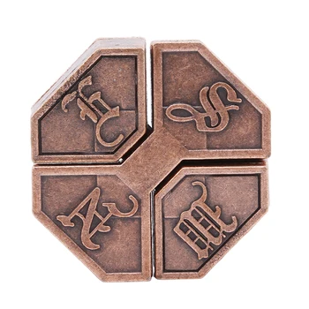 

Alloy Box Lock Puzzle Classic Metal Brain Teaser IQ&EQ Test Toys for School Classroom Kids Gifts for Adults Children