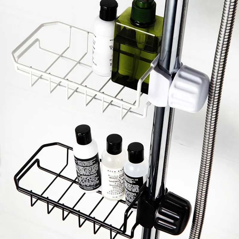 

Stainless Steel Kitchen Sponge Holder Sink Caddy Brush Soap Bathroom Kitchen Storage Holder Hanging On Drainer Rack Tool
