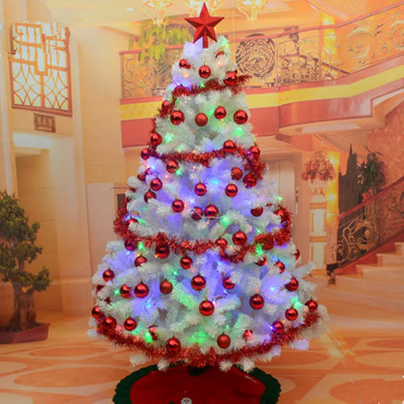 18 m 180cm white christmas tree package encryption christmas tree decorated in white suits festive - Decorative Christmas Packages 18 m 180cm white christmas tree package encryption christmas tree decorated in white suits festive - Decorative Christmas Packages