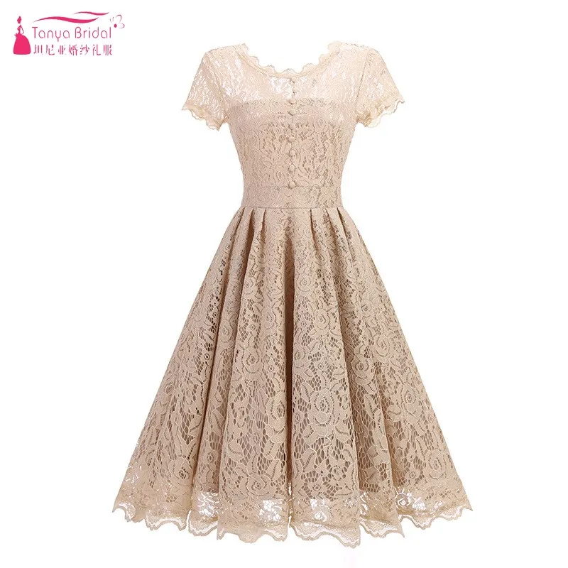 wedding guest dress with short sleeves