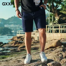 Прилив бренд большой Размеры Для мужчин джинсовые Штаны весной и летом свободные эластичный Досуг деним Штаны Размеры XL-3XL 4XL 5XL 6XL